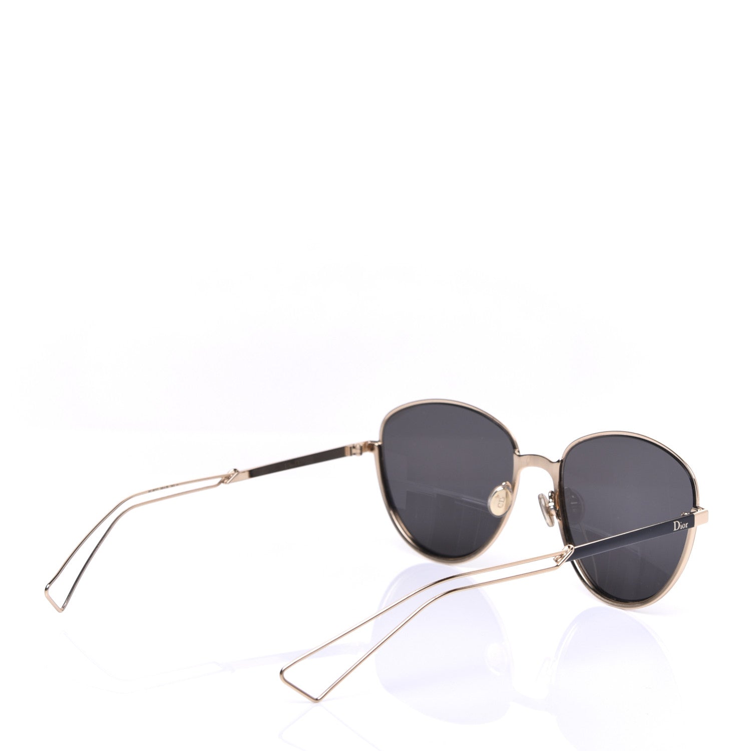 Christian Dior Metal Ultradior Sunglasses Gold 4 of 8