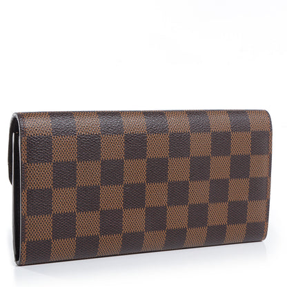 Louis Vuitton Damier Ebene Emilie Wallet 3 of 8