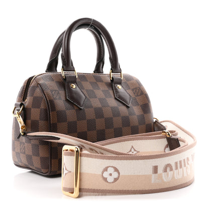 Louis Vuitton Damier Ebene Speedy Bandouliere 20 3 of 9