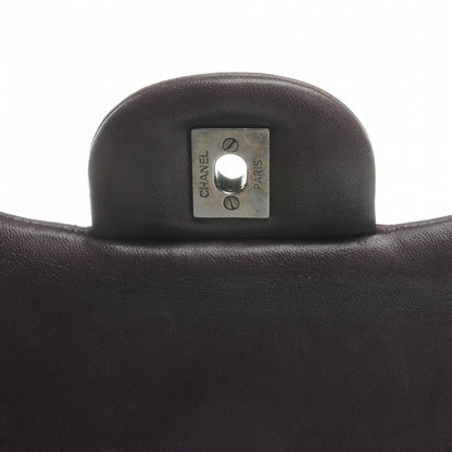 Chanel Lambskin Jumbo Double Flap Plum 5 of 9