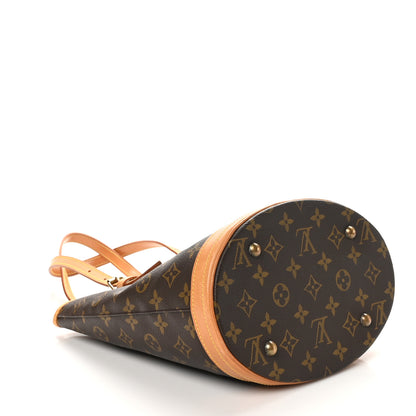 Louis Vuitton Monogram Petit Bucket 23 5 of 12