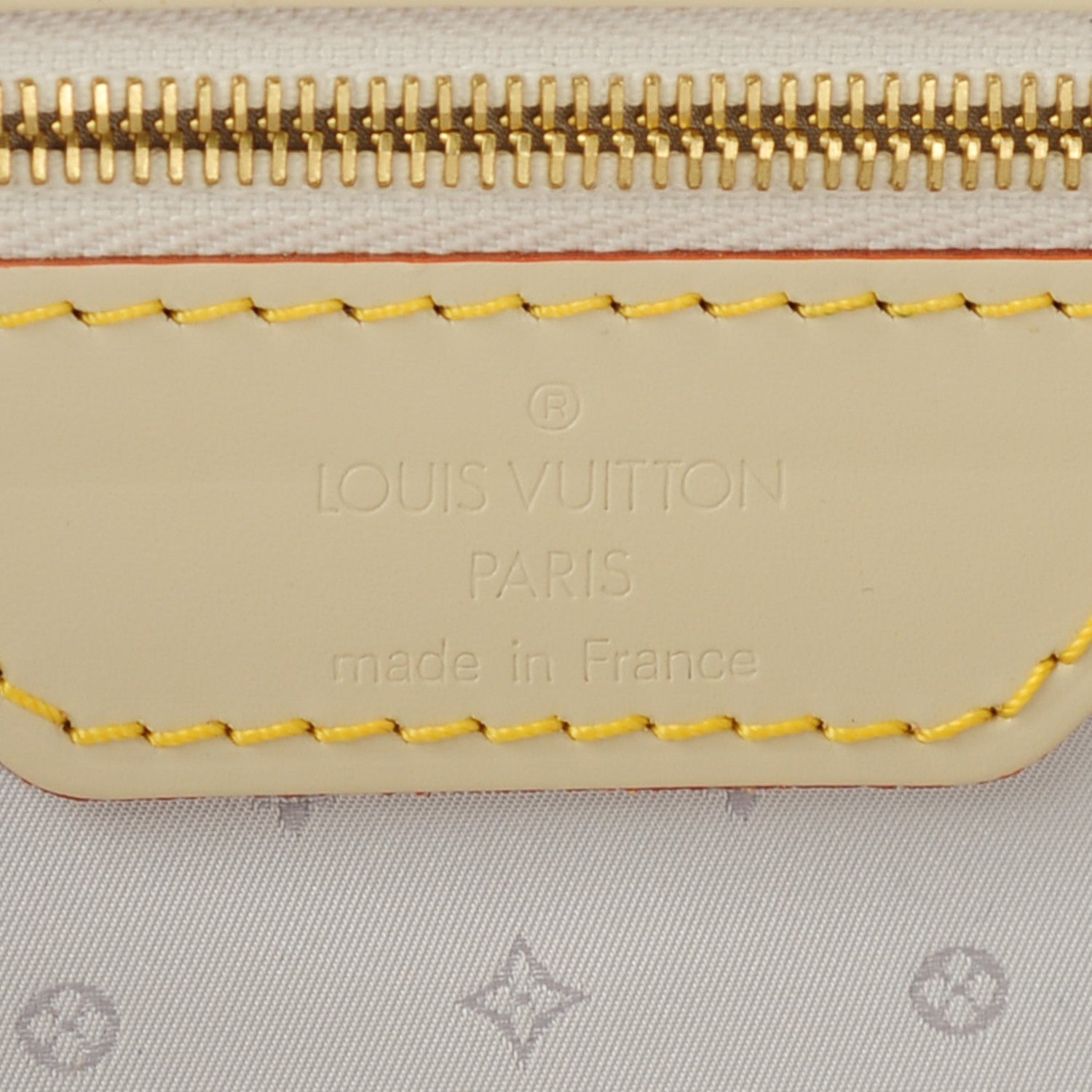 Louis Vuitton Suhali Lockit MM White 6 of 9
