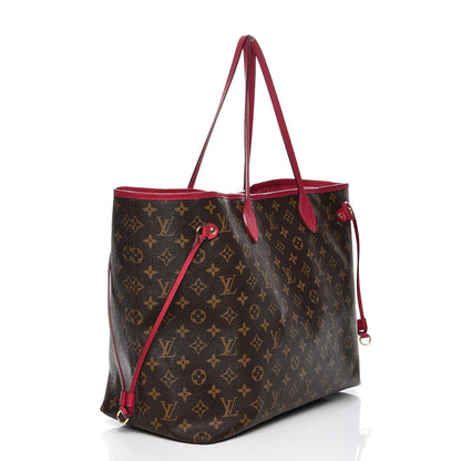 Louis Vuitton Monogram Articles de Voyage Ikat Neverfull GM Rose Indien 3 of 13