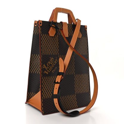 Louis Vuitton x NIGO Giant Damier Ebene Monogram Mini Tote 3 of 9