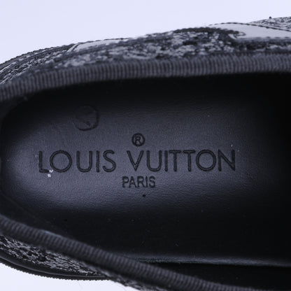 Louis Vuitton Glitter Punchy High Top Sneakers 38 Black 4 of 6