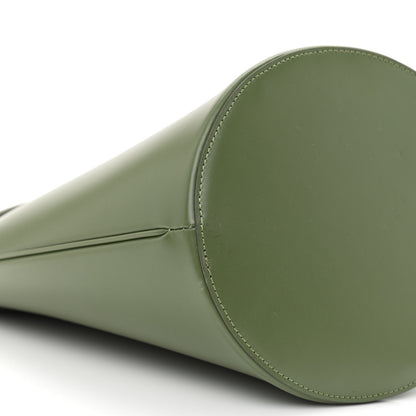 Celine Calfskin Crecy Bucket Bag Green 9 of 10
