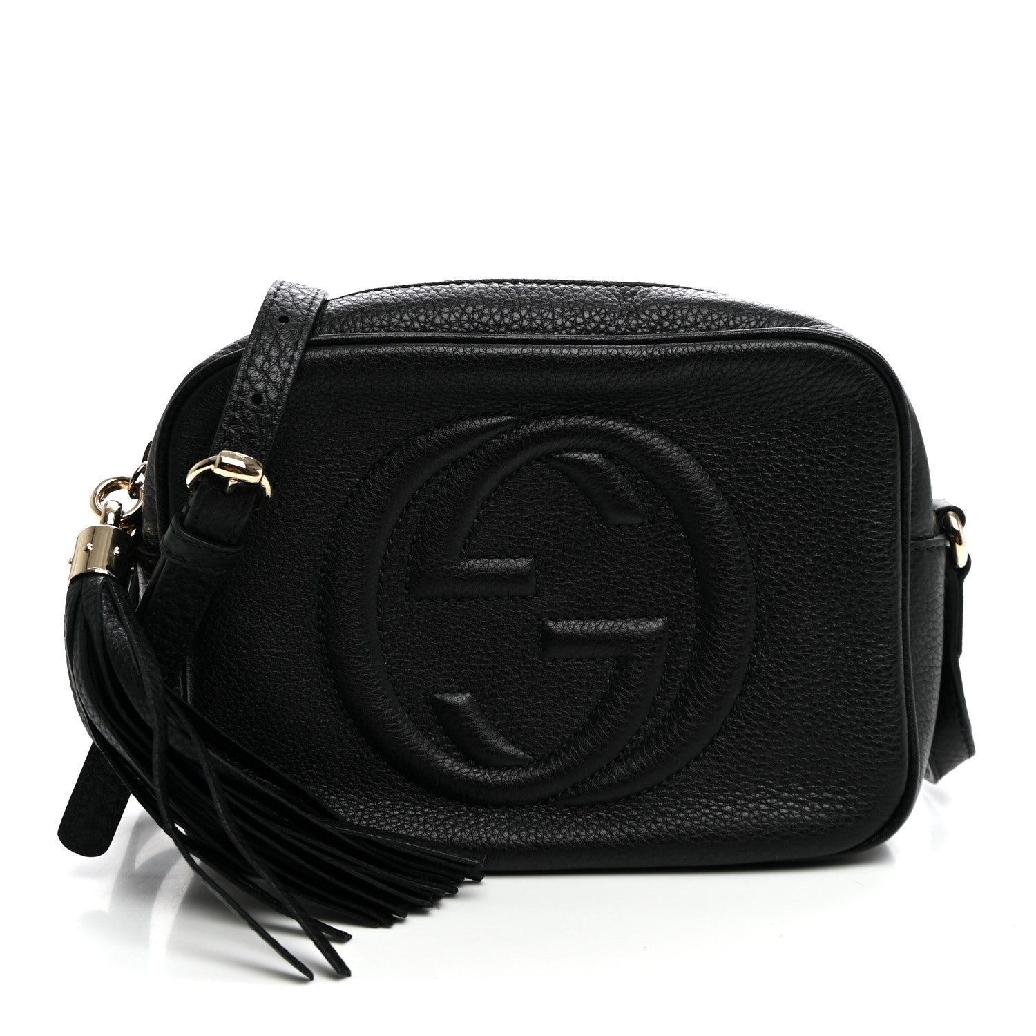 Gucci Pebbled Calfskin Small Soho Disco Bag Black 1 of 10