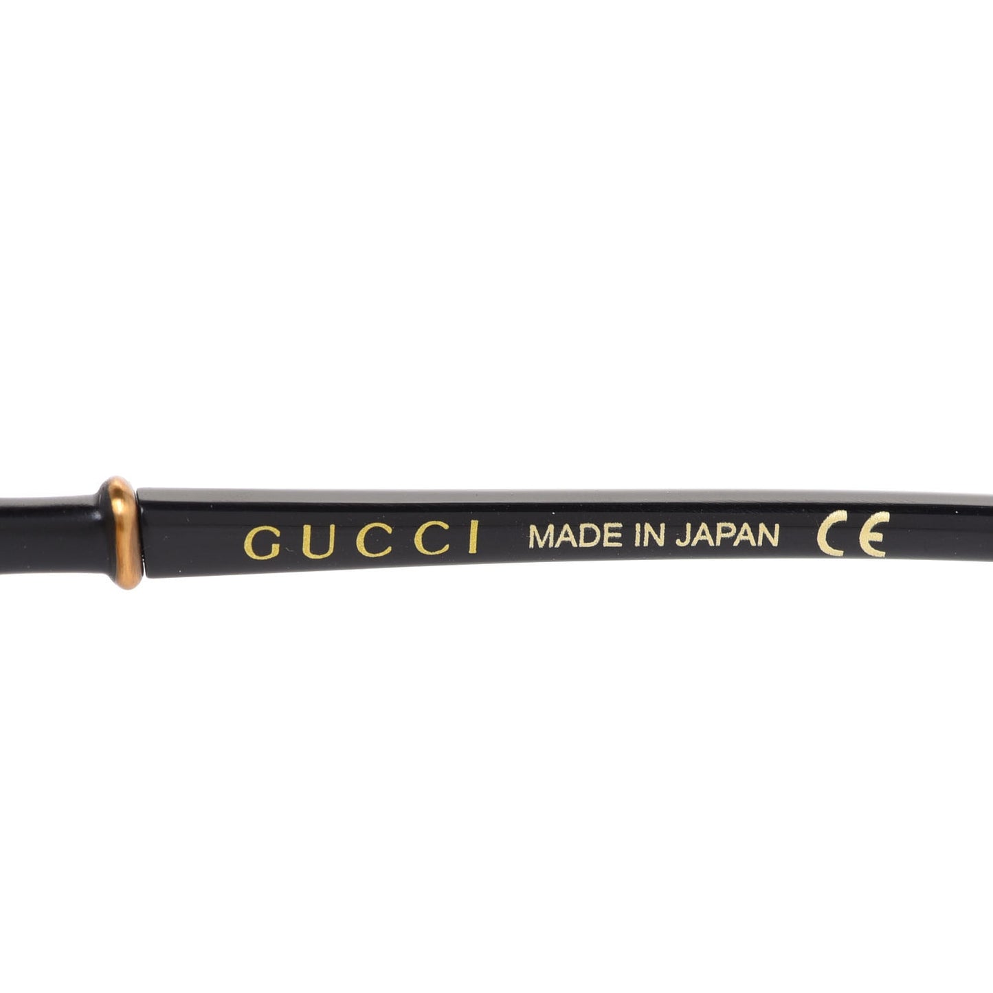 Acetate Metal Bamboo Sunglasses GG660S Black Yellow