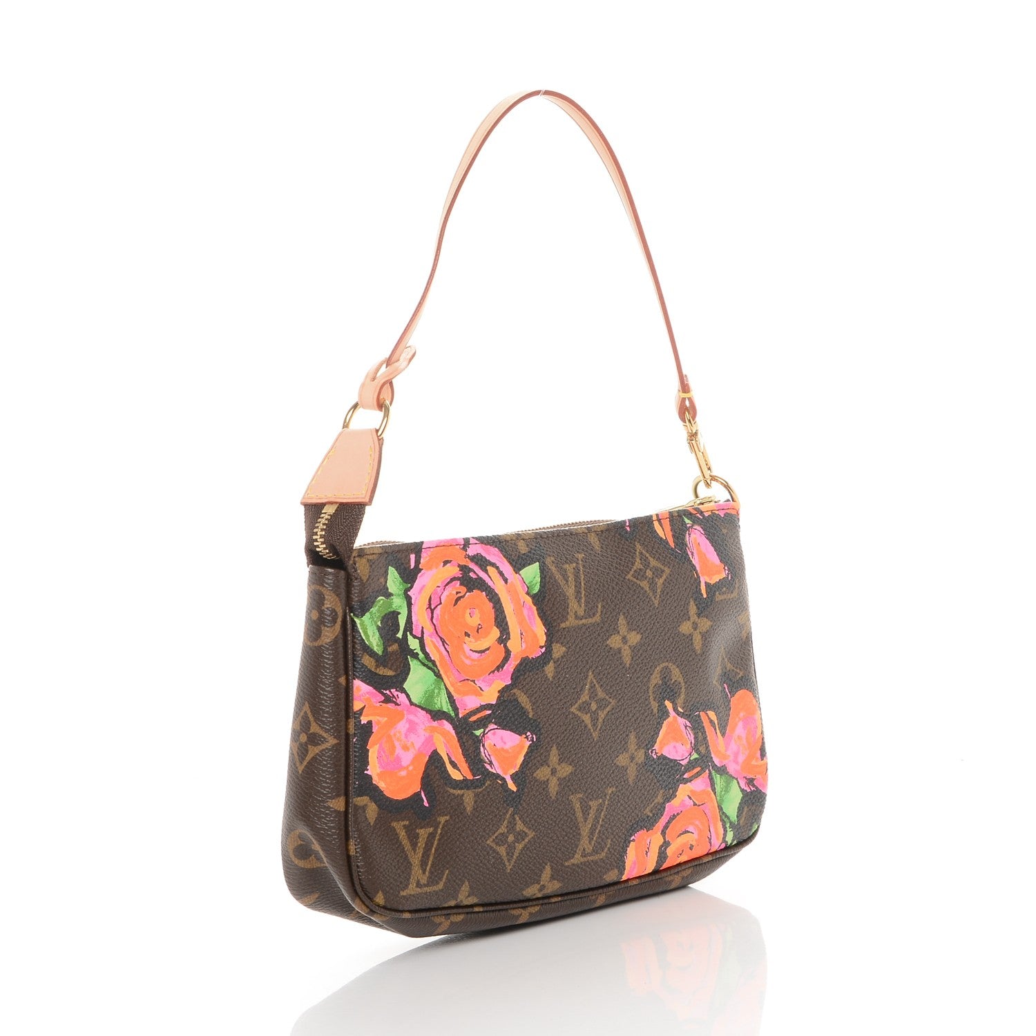 Louis Vuitton Monogram Roses Pochette Accessories 3 of 7
