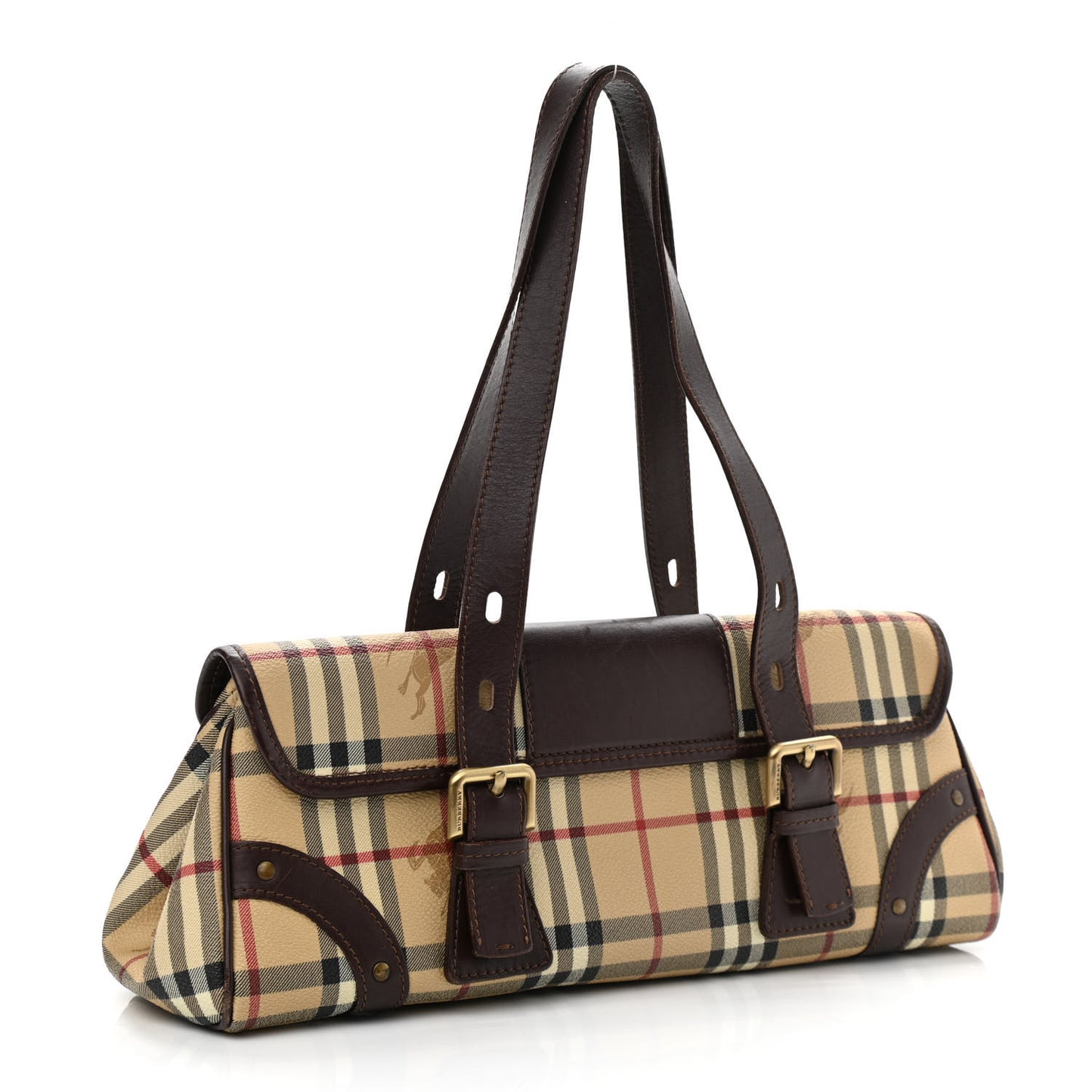Haymarket Check Buckle Satchel