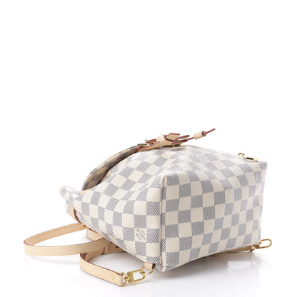 Louis Vuitton Damier Azur Sperone BB Backpack 3 of 7