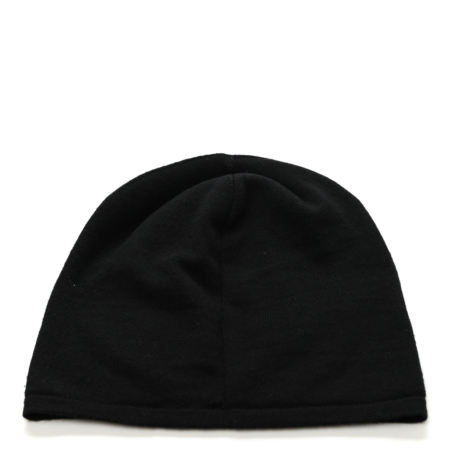 Fendi Wool Calfskin Monster Beanie Black Yellow 3 of 4