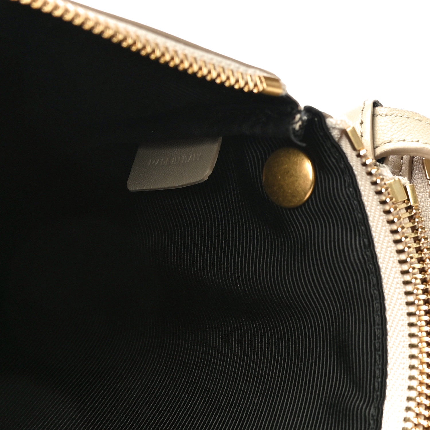 Celine Lambskin Large Trio Crossbody Bag Linen 8 of 12