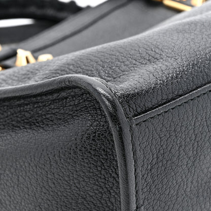 Balenciaga Chevre Gold Metallic Edge Hardware S City Black 11 of 11