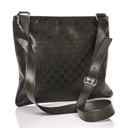 Gucci Imprime Monogram Medium Flat Messenger Bag Military 3 of 7