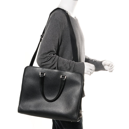 Louis Vuitton Taiga Nevski Briefcase Ardoise 2 of 7