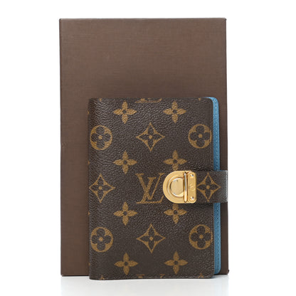 Louis Vuitton Monogram Koala Small Ring Agenda Cover Blue 9 of 9