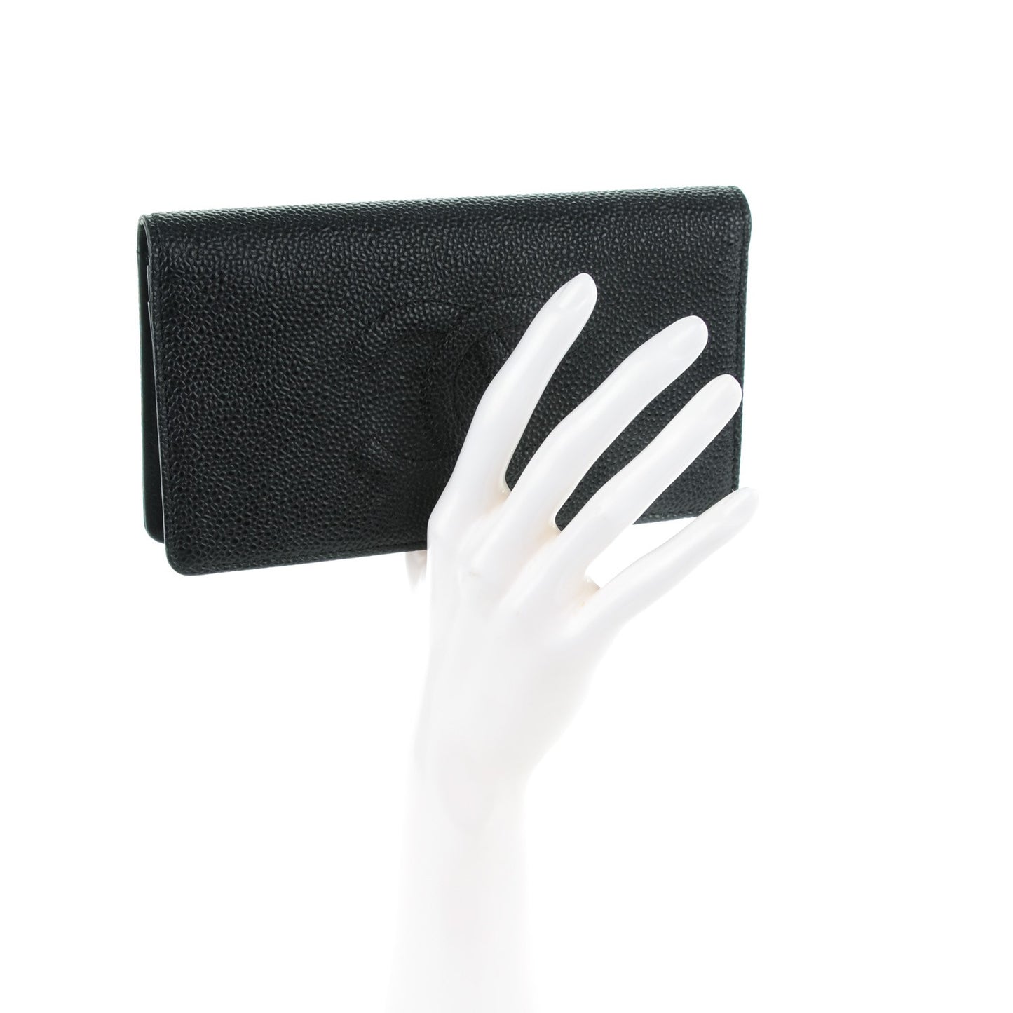 Caviar Timeless CC Yen Wallet Black