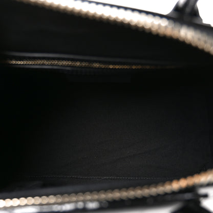 Givenchy Calfskin Crocodile Embossed Small Antigona Black 5 of 10