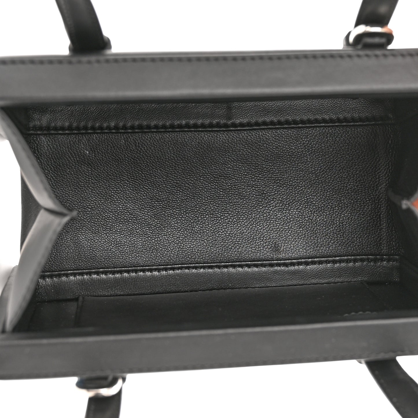 Calfskin Small Postal Bag Black