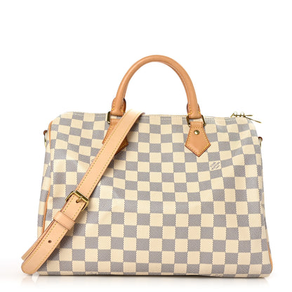 Louis Vuitton Damier Azur Speedy Bandouliere 30 1 of 6