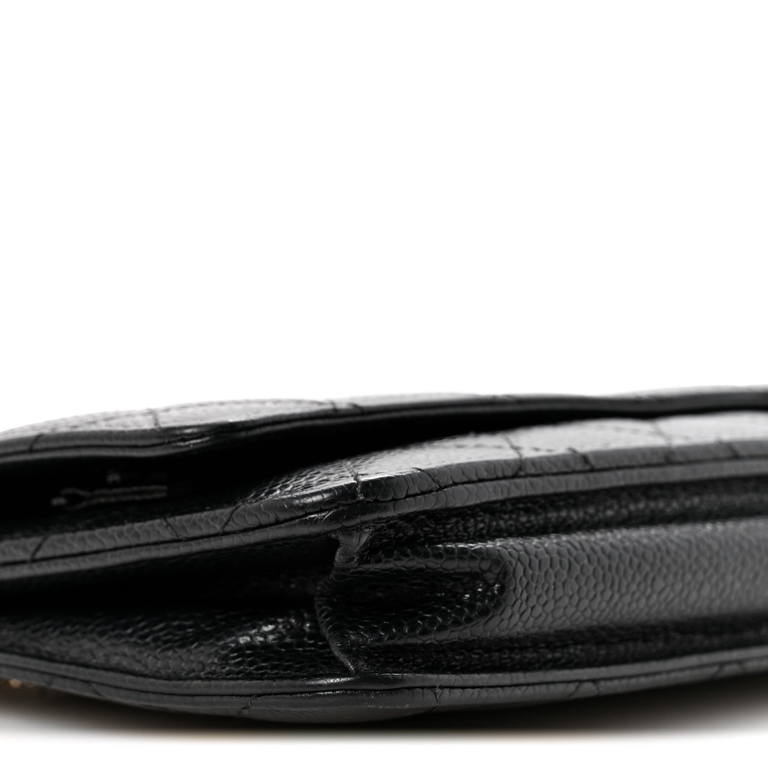 Chanel Caviar Quilted Wallet On Chain WOC Black 10 of 13