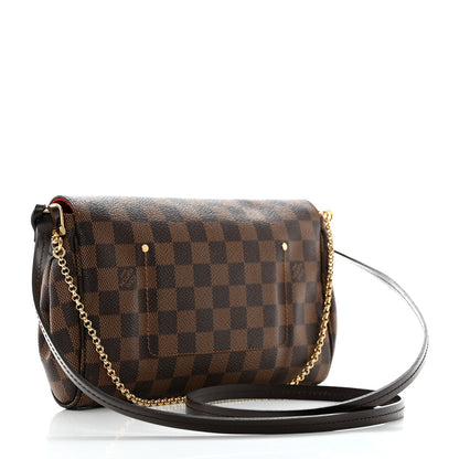 Louis Vuitton Damier Ebene Favorite MM 2 of 12