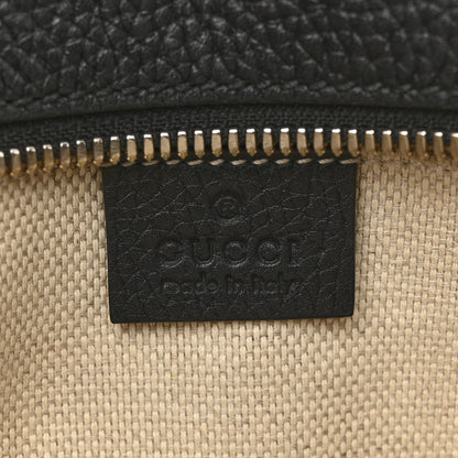 Gucci Pebbled Calfskin Small Soho Disco Bag Black 6 of 13
