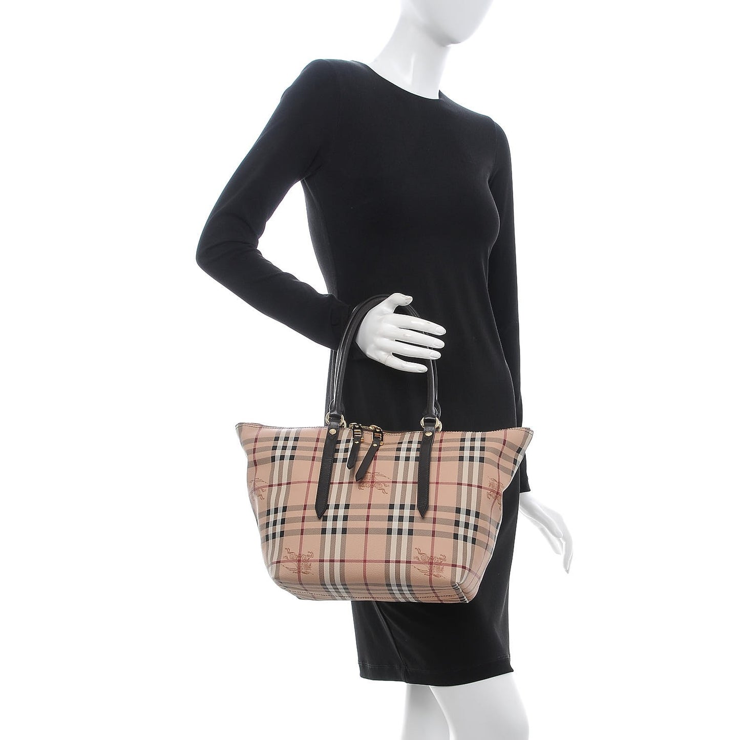 Haymarket Check Small Salisbury Tote Chocolate