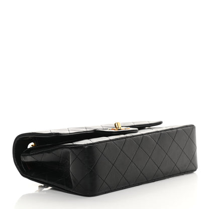 Chanel Lambskin Quilted Small Double Flap Black 3 of 17
