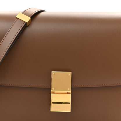 Celine Box Calfskin Medium Classic Box Flap Bag Camel 8 of 13