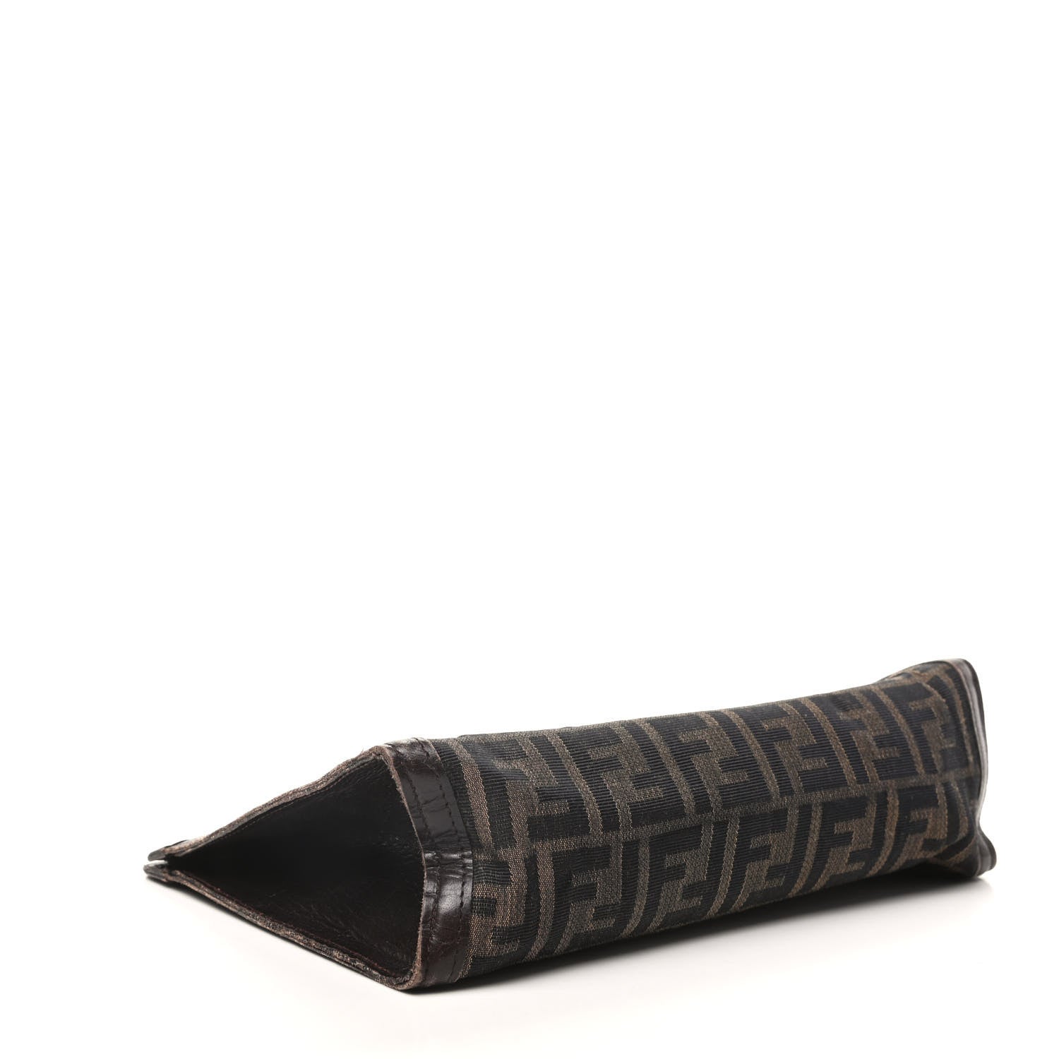 Fendi Zucca Zip Pouch Tobacco 4 of 8