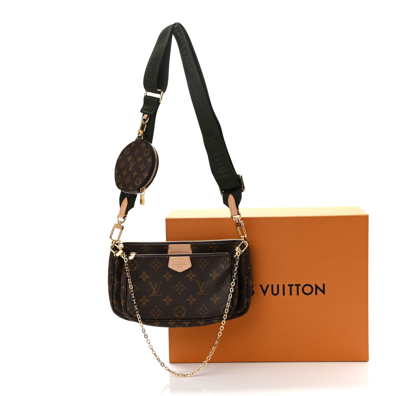 Louis Vuitton Monogram Multi Pochette Accessories Kaki 11 of 11