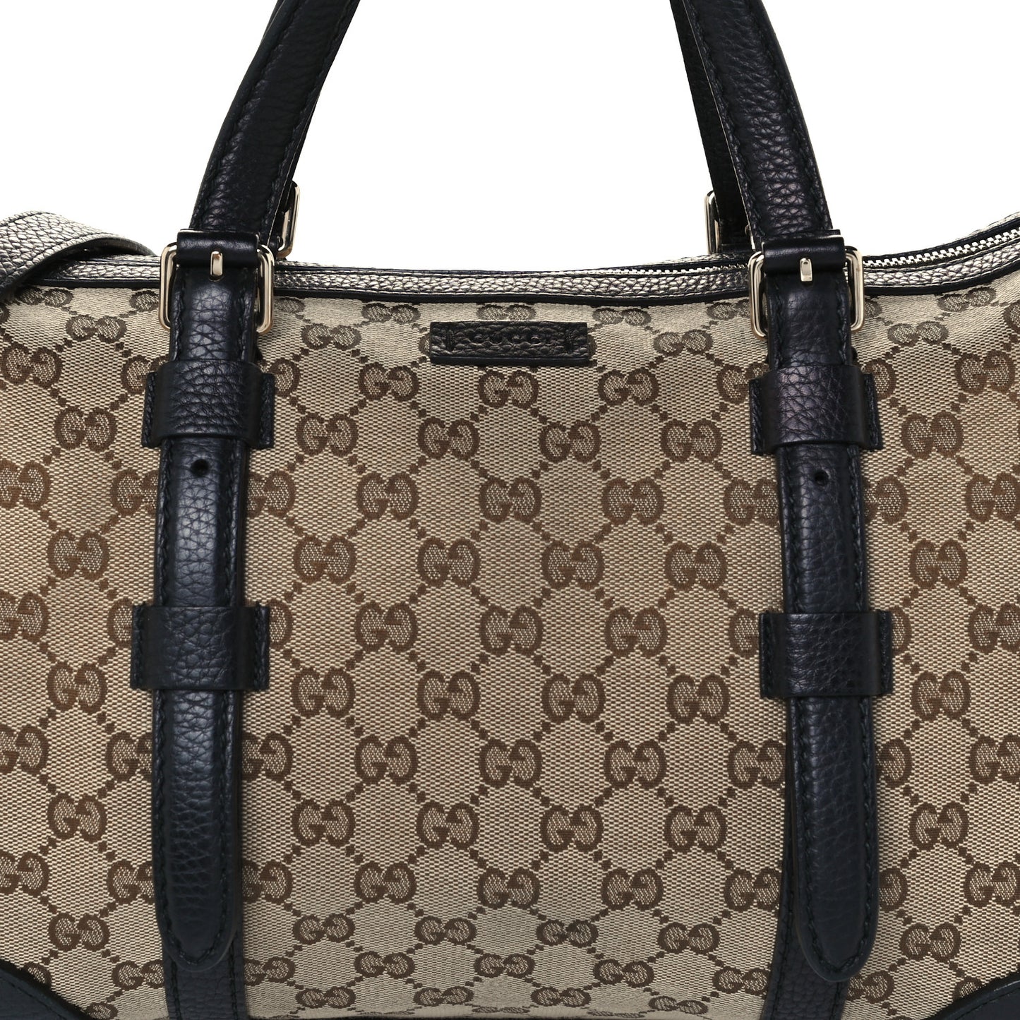 Monogram Cellarius Calfskin Large Boston Beige Ebony Black