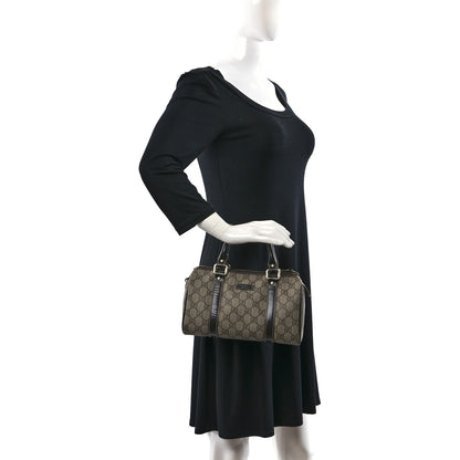 Gucci GG Plus Monogram Small Joy Boston Dark Brown 2 of 11