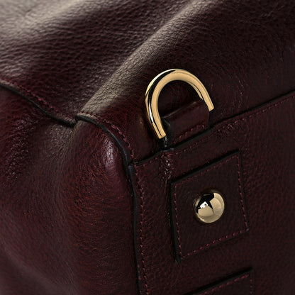 Mulberry Natural Leather Cara Delevigne Convertible Satchel Oxblood 12 of 22