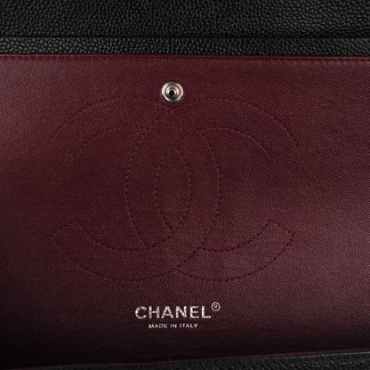 Chanel Caviar Quilted Jumbo Double Flap Black 6 of 7