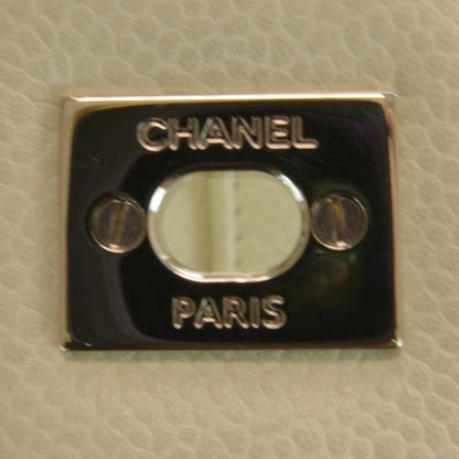 Chanel Caviar Jumbo Double Flap Blanc Fonce 8 of 8