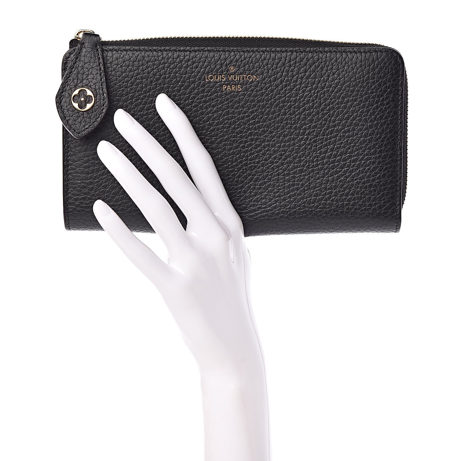 Louis Vuitton Taurillon Comete Wallet Black 2 of 7