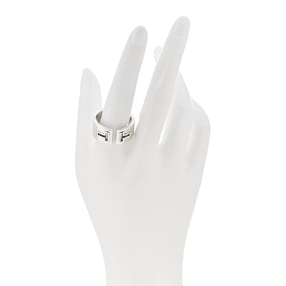 Tiffany Sterling Silver T Cutout Ring 62 10 2 of 4