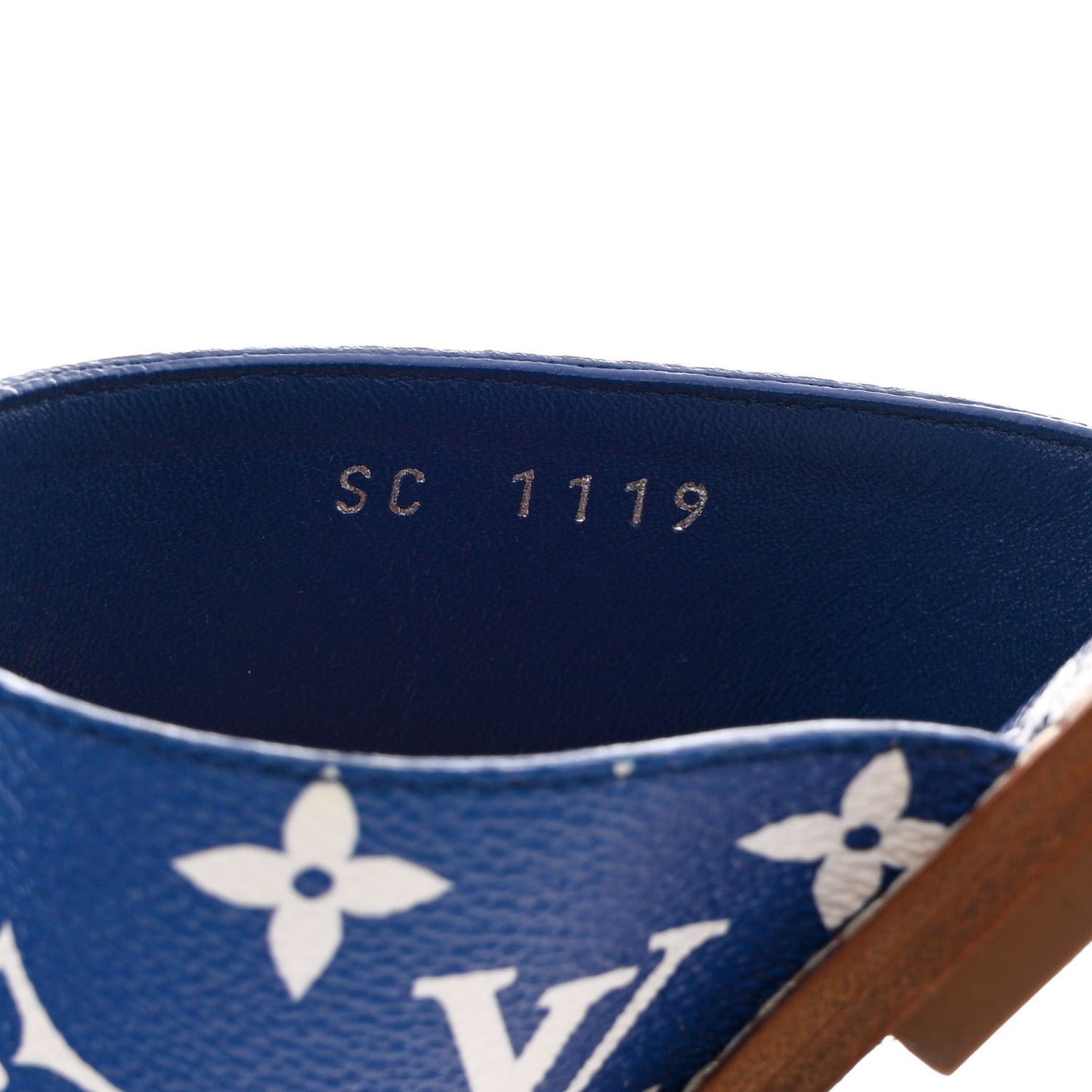 Monogram Escale Palma Sandals 37 Blue