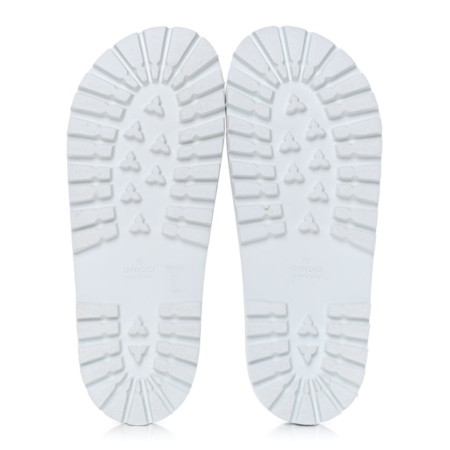 Rubber Web Mens Lug Sole Slide Sandals 9 Great White Green Red
