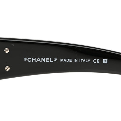 Chanel Acetate CC Sunglasses 4116 Black Black 7 of 9