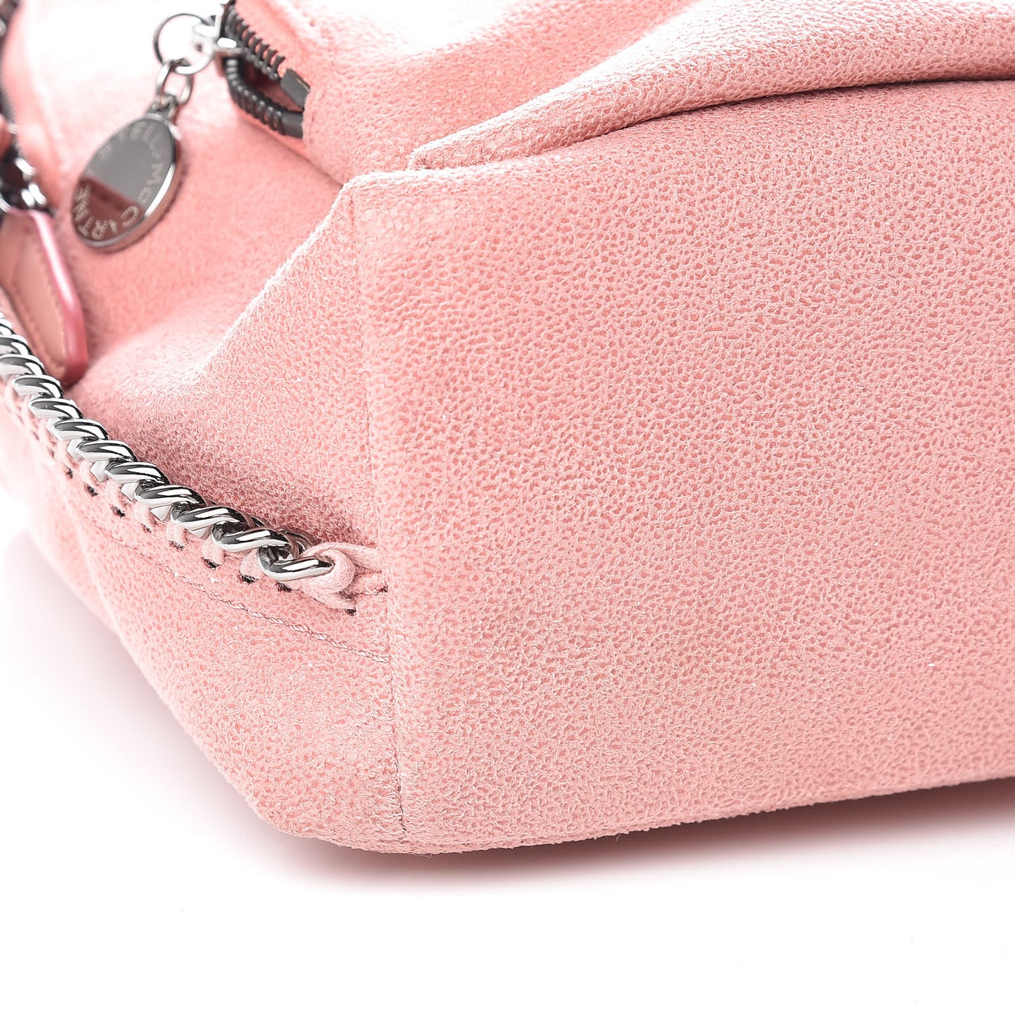 Shaggy Deer Mini Falabella Backpack Pink