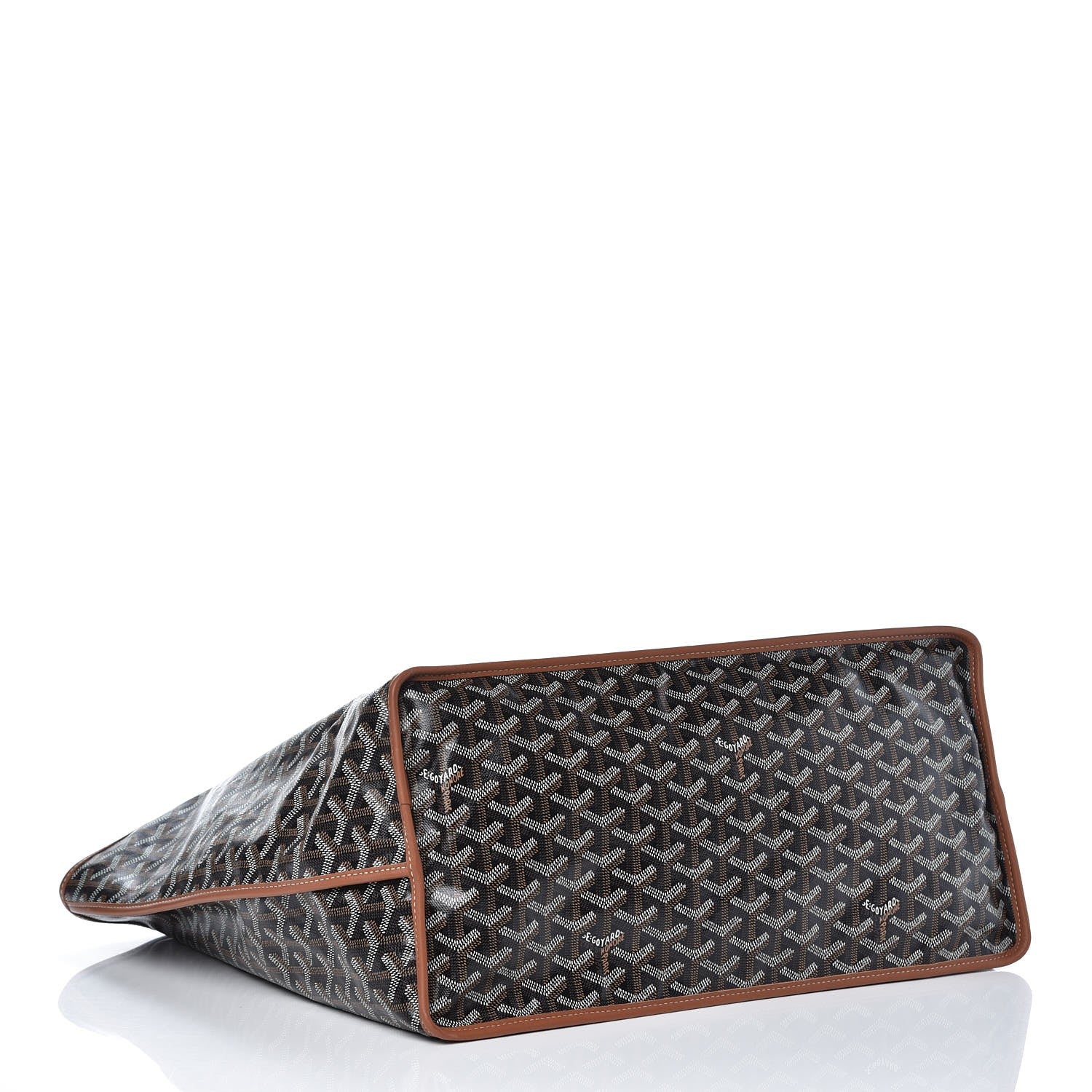 Goyard Goyardine Reversible Anjou GM Black Gold 5 of 12