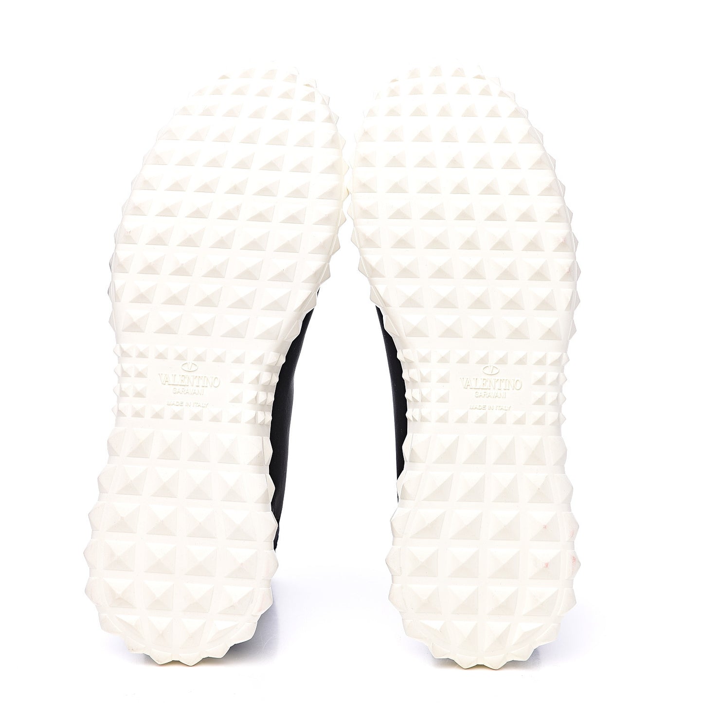 Stretch Knit VLTN Sock Sneakers 39 Black
