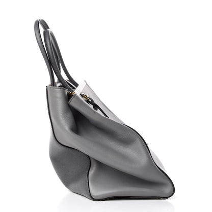 Fendi Vitello Elite Flamingo Regular 2Jours Tote Grigio Grigio Chiaro 19 of 19