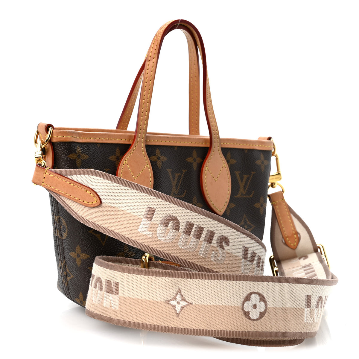Monogram Neverfull BB Beige