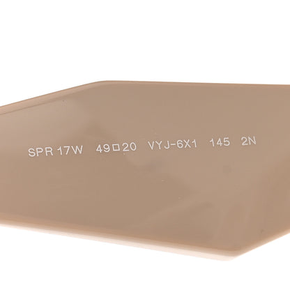Prada Acetate Symbole Sunglasses SPR 17W Plum Beige 5 of 7
