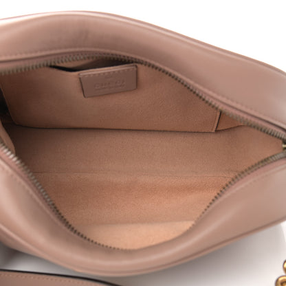 Gucci Calfskin Matelasse Small GG Marmont Chain Shoulder Bag Porcelain Rose 5 of 13